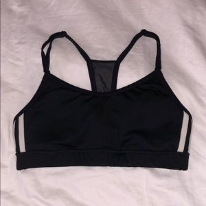 Adidas // 3 stripe racerback sports bra